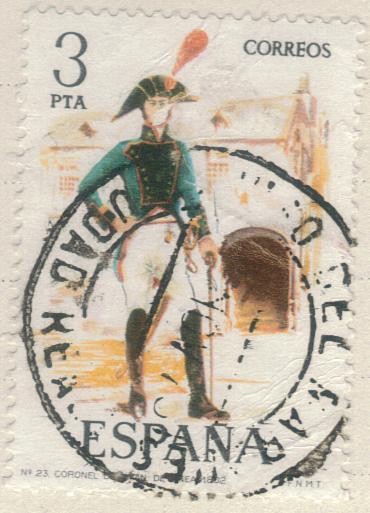 ESPANA 1975 (E2279) Uniformes militares 3p 2