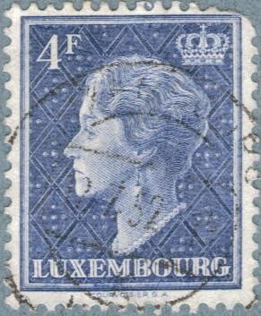 LUXEMBURGO 1948-51 (M457) Gran Duquesa Carlota 4f