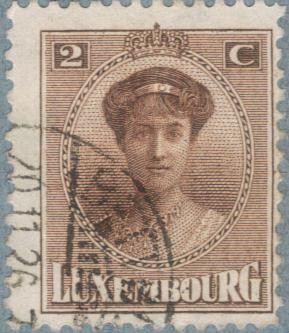 LUXEMBURGO 1921-22 (M122) Gran Duquesa Carlota 2c