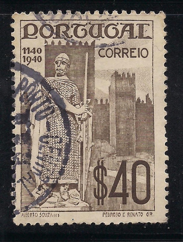 Rey Alfonso I de Portugal.