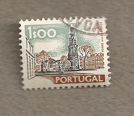 Torre de los clérigos en Oporto