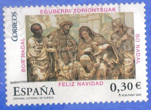 2007 ESPANA Navidad 0.30€