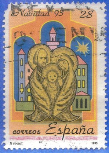 1993 ESPANA (E3274) Navidad - La Sagrada Familia 28p