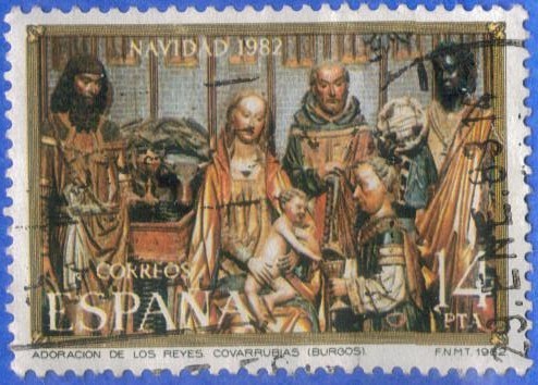 1984 ESPANA (E2776) Navidad - Natividad del Museo Diocesano de Palma de Mallorca 40p 1
