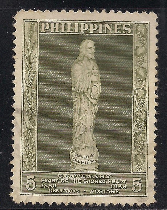 Estatua de Cristo por Rizal.