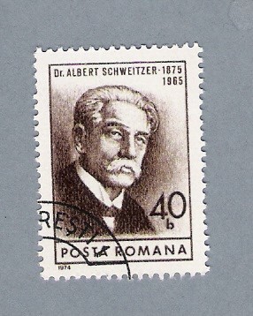 Dr. Albert Schweitzer 1875-1965 