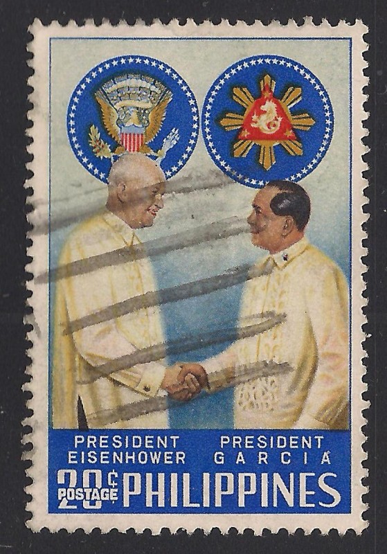 Visita de Dwight D. Eisenhower a Filipinas.