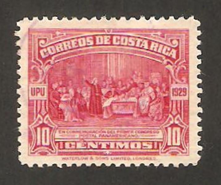 conmemoración del primer congreso postal panamericano