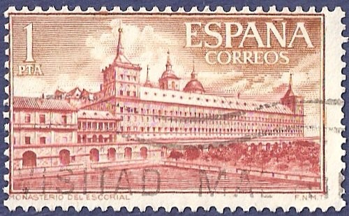 Edifil 1384 El Escorial 1 DESCENTRADO