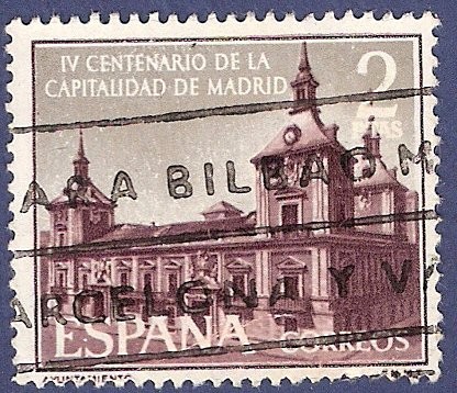 Edifil 1390 Capitalidad de Madrid 2