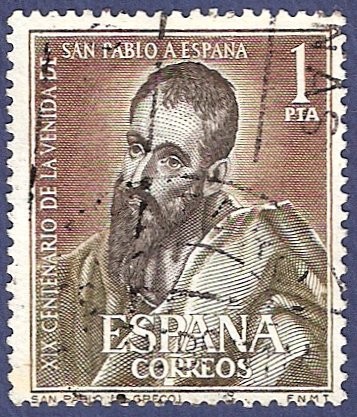 Edifil 1493 Venida de San Pablo a España 1