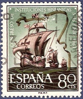 Edifil 1514 Congreso Instituciones Hispánicas 0,80