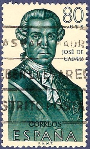 Edifil 1528 José de Gálvez 0,80