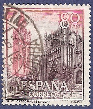 Edifil 1647 Catedral de Sevilla 0,80