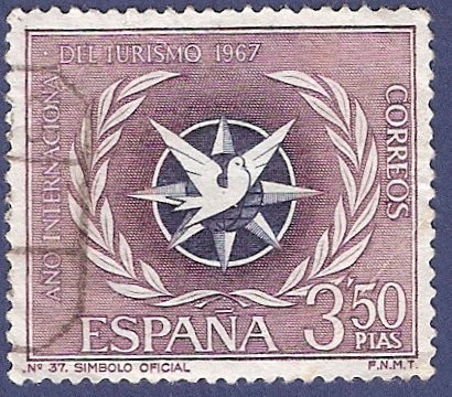 Edifil 1806 Año internacional del turismo 1967 3,50