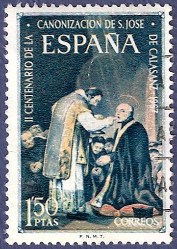 Edifil 1837 Canonización de S. José de Calasanz 1,50