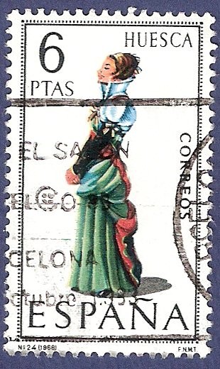 Edifil 1850 Traje regional Huesca 6