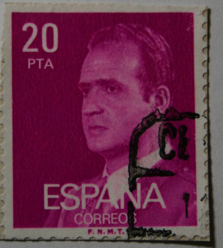 Juan Carlos I 20 pta 77