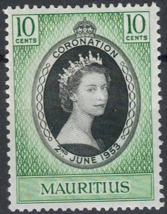 MAURICIO 1953-4 (S255) Coronacion 10c