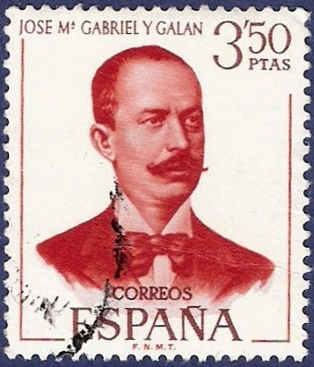 Edifil 1995 Jose María Gabriel y Galán 3,50