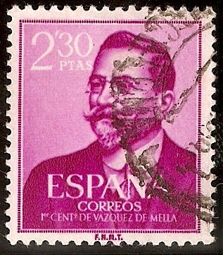 I centenario del nacimiento de Juan Vázquez de Mella