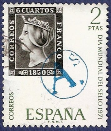 Edifil 2033 Día del sello 1971 2