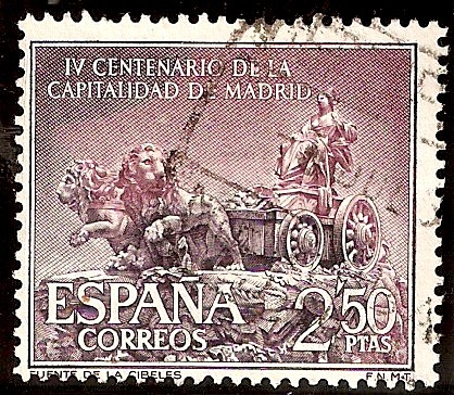 IV centenario de la capitalidad de Madrid - Cibeles