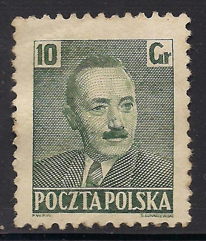 Bolesław Bierut (Presidente de Polonia).