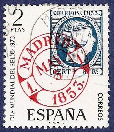 Edifil 2127 Día del sello 1973 2