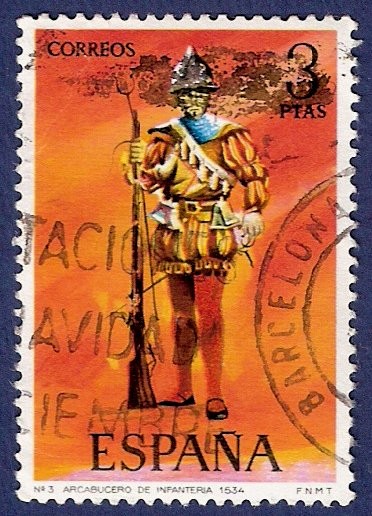 Edifil 2141 Arcabucero de infantería 3