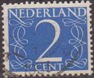 Holanda 1946-57 Scott 283 Sello Serie Numeros usado Netherland