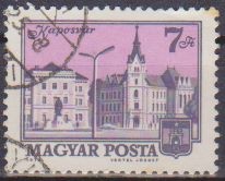 Hungria 1973 Scott 2200 Sello Monumentos Ayuntamiento Kaposvar usado M-2875 Magyar Posta Ungarn Hung