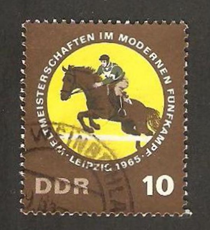 833 - Mundial de pentahlon moderno, equitación