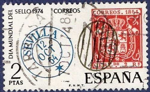 Edifil 2179 Día del sello 1974 2