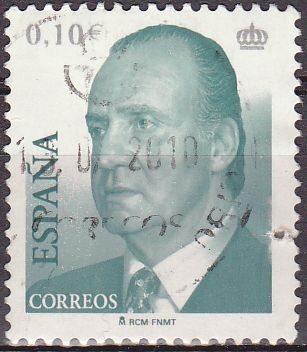 ESPAÑA 2002 3859 Sello Rey D. Juan Carlos I 0,10€ usado Espana Spain Espagne Spagna Spanje Spanien 