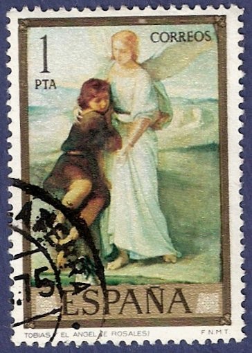 Edifil 2203 Tobías y el ángel 1