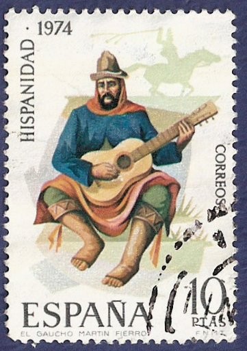 Edifil 2216 El gaucho Martín Fierro 10