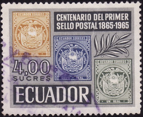 Centenario del Primer sello de Ecuador