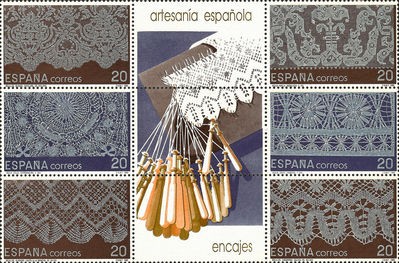 ARTESANIA ESPAÑOLAS. ENCAJES DE 