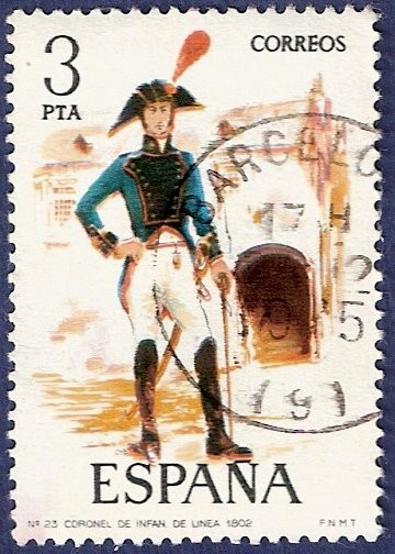 Edifil 2279 Coronel de infantería de línea 3