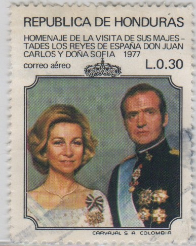 Don Juan Carlos y Doña Sofía