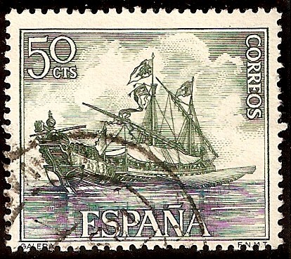 Homenaje a la Marina Española - Galera