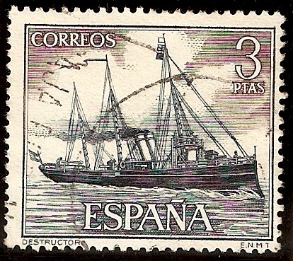 Homenaje a la Marina Española - Destructor