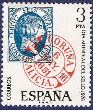 Edifil 2318 Día del sello 1976 3