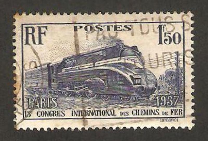 13 congreso internacional de ferrocarriles, en Paris