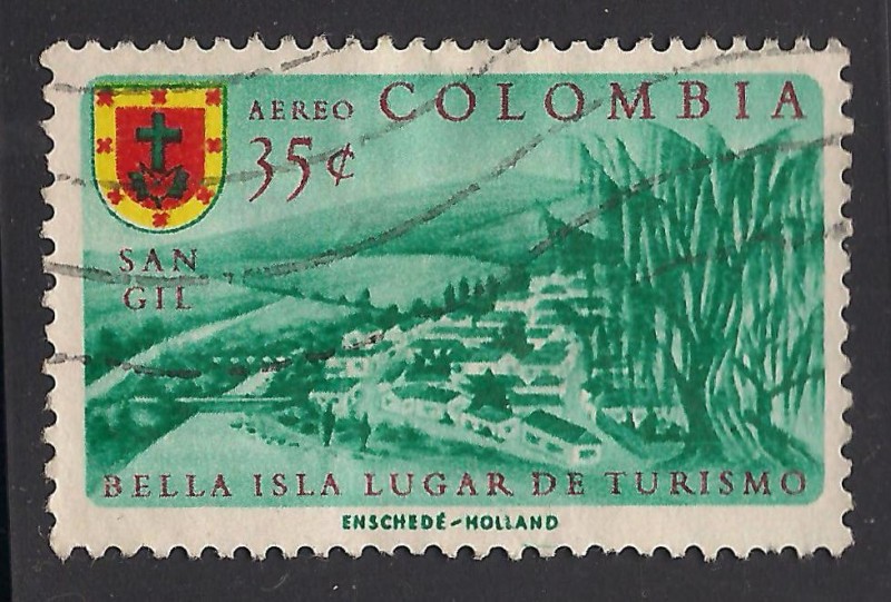 ISLA SAN GIL Y ESCUDO.