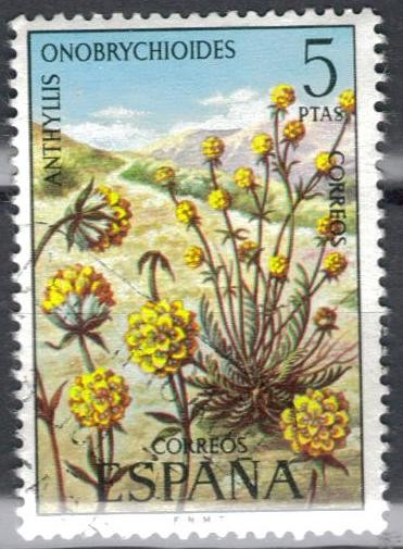 ESPANA 1974 (E2223) Flora - Anthyllis ericoides 5p 4 INTERCAMBIO
