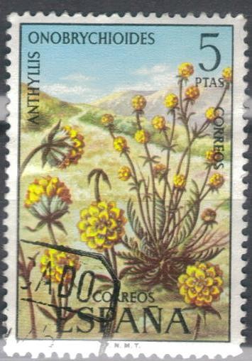 ESPANA 1974 (E2223) Flora - Anthyllis ericoides 5p 3 INTERCAMBIO