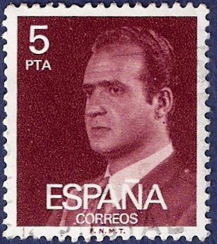 Edifil 2347 Serie básica Juan Carlos I 5 fosforescente