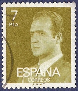 Edifil 2348P Serie básica Juan Carlos I 7 fosforescente